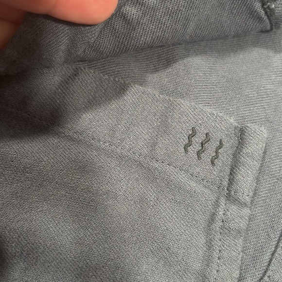 Free Fly grey blue Bamboo flannel size Small - Picture 7 of 7